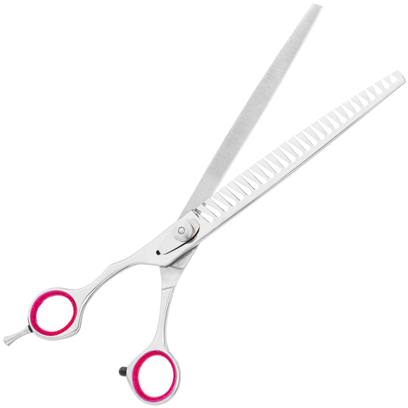 Geib Entree Lefty Chunker – Japanese Stainless Steel 8.5" Thinning Shears, 26 Teeth, Left-Handed