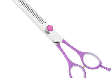 Geib Gator Gear Thinning Shears 7" – Lightweight Single-Sided 46-Tooth Design, Handy Grip