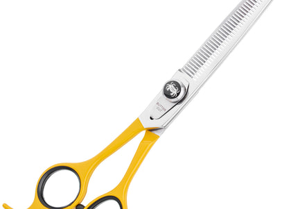 Geib Crab Lefty Thinning Shears 6.5" – Single-Sided, 46-Tooth, High-Quality Left-Handed Design