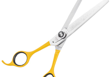 Geib Crab Lefty Thinning Shears 6.5" – Single-Sided, 46-Tooth, High-Quality Left-Handed Design