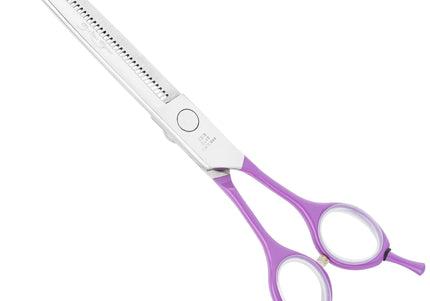 Geib Gator Gear Thinning Shears 7" – Lightweight Single-Sided 46-Tooth Design, Handy Grip