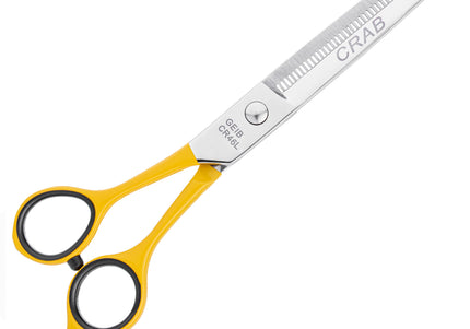 Geib Crab Lefty Thinning Shears 6.5" – Single-Sided, 46-Tooth, High-Quality Left-Handed Design