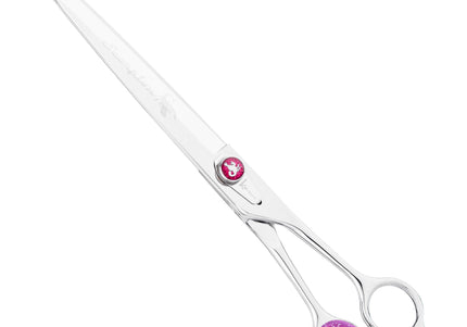 Kenchii Scorpion Straight Grooming Scissors – 9 Inch, Ergonomic Handle, Professional Quality