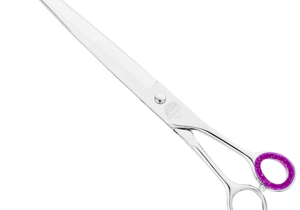Kenchii Scorpion Straight Grooming Scissors – 9 Inch, Ergonomic Handle, Professional Quality