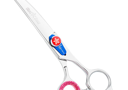 Kenchii Five Star Offset Curved Scissors – 6 Inch, Premium Stainless Steel, Ergonomic Design