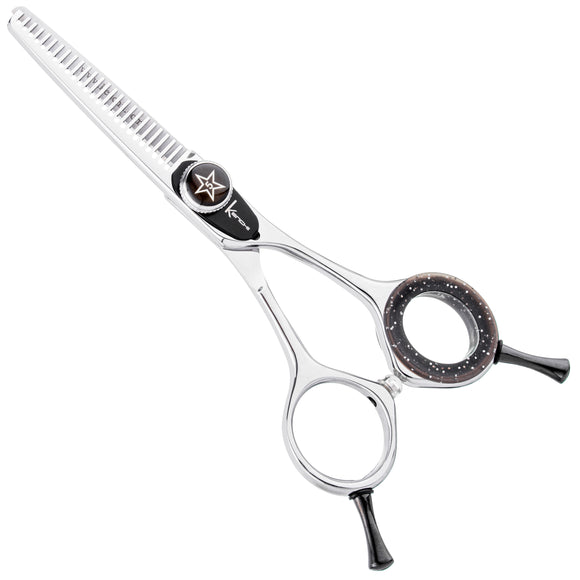 Kenchii Five Star Blenders 4.5" – Single-Sided Thinning Shears with 25 Teeth, Precision Finish