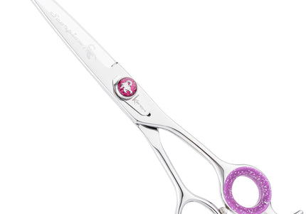 Kenchii Scorpion Straight Grooming Scissors – 9 Inch, Ergonomic Handle, Professional Quality