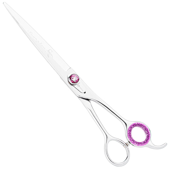 Kenchii Scorpion Straight Grooming Scissors – 9 Inch, Ergonomic Handle, Professional Quality