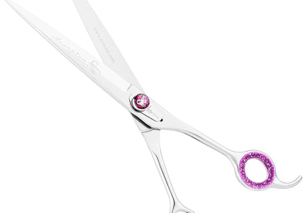 Kenchii Scorpion Straight Grooming Scissors – 9 Inch, Ergonomic Handle, Professional Quality