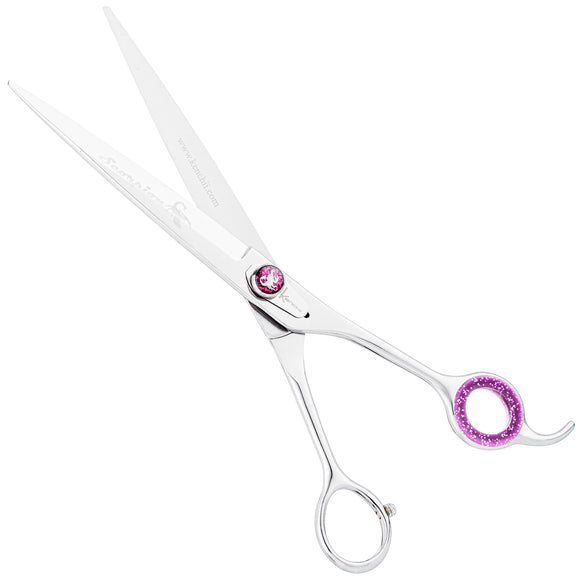 Kenchii Scorpion Straight Grooming Scissors – 9 Inch, Ergonomic Handle, Professional Quality