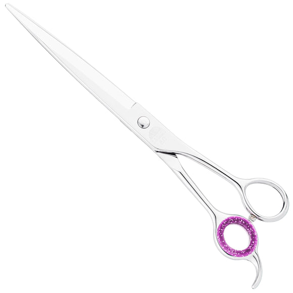 Kenchii Scorpion Straight Grooming Scissors – 9 Inch, Ergonomic Handle, Professional Quality