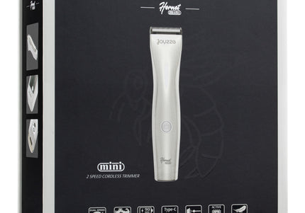 Joyzze Hornet Mini Trimmer – Professional Two-Speed Grooming Tool with 0.6mm Blade, Purple