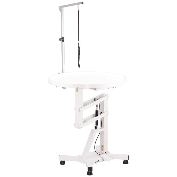 Blovi Luce Air Lift LED Grooming Table – Illuminated Rotating Top, Pneumatic Height Adjustment 70cm