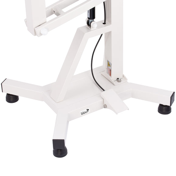 Blovi Luce Air Lift LED Grooming Table – Illuminated Rotating Top, Pneumatic Height Adjustment 70cm