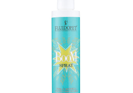 FluidoPet Boom Spray – Keratin-Based Nourishing Formula, Enhances Curly Coat Structure, 200ml