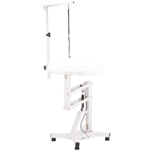 Blovi Luce Air Lift LED Grooming Table – Illuminated Rotating Top, 60cm Pneumatic Lift