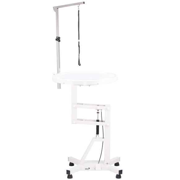 Blovi Luce Air Lift LED Grooming Table – Illuminated Rotating Top, 60cm Pneumatic Lift