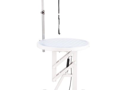 Blovi Luce Air Lift LED Grooming Table – Illuminated Rotating Top, 60cm Pneumatic Lift