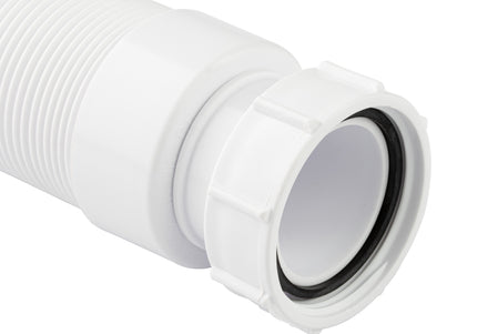 Flexible Pleated Drain Hose – Universal Fit, 1.5 Inch Diameter, Durable for Grooming Bathtubs