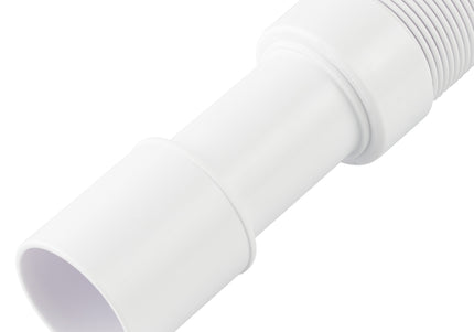 Flexible Pleated Drain Hose – Universal Fit, 1.5 Inch Diameter, Durable for Grooming Bathtubs