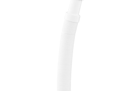 Flexible Pleated Drain Hose – Universal Fit, 1.5 Inch Diameter, Durable for Grooming Bathtubs