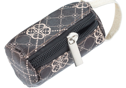 Flamingo Vito Poop Bag Holder Brown – Chic Dispenser with Starter Roll, Stylish and Practical
