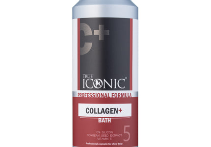 True Iconic Collagen Plus Bath Shampoo – Regenerating Formula with Collagen and Vitamin E, Concentrate 1:7, 400ml