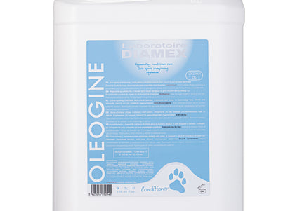 Diamex Oleogine Colloidal Conditioner – Regenerating Formula with Organic Coconut Oil, Concentrate 1:8, 5L