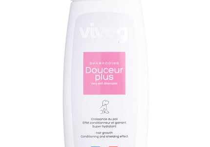 Vivog Douceur Plus Moisturizing Regenerating Shampoo – Gentle Formula, 200ml Bottle