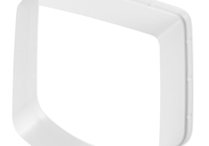 PetSafe Microchip Cat Flap Tunnel Extension – White, Durable Plastic, Easy Installation