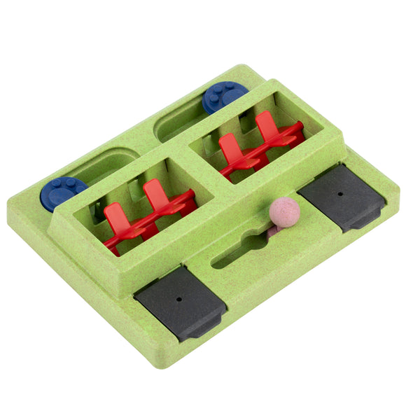 Eat Slow Live Longer Puzzle Squared – Interactive Angular Intelligence Toy, Durable Design