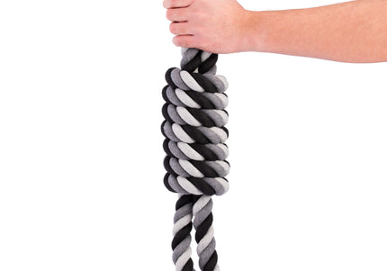 Holland Dental Floss Toss Extreme Rope Tugger – 61cm Dual-Loop Durable Dental Toy