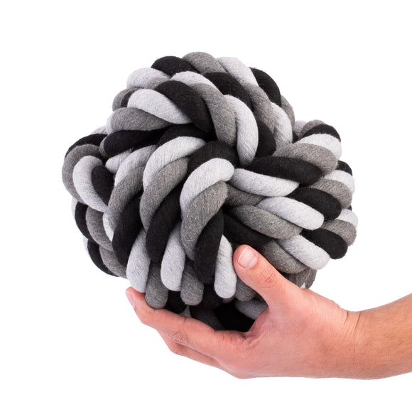Holland Dental Floss Toss Extreme Rope Ball 24cm – Heavy-Duty Dental Rope Toy for Large Breeds