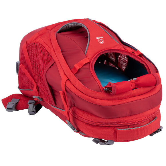 Kurgo G-Train K9 Pack Red – Ergonomic Pet Carrier Backpack, Durable Water-Resistant Design