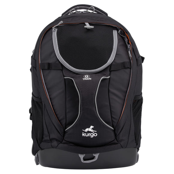 Kurgo G-Train K9 Pack Black – Versatile Pet Backpack, Durable Design with Comfort Padding