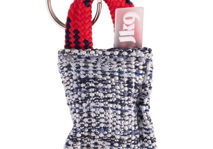 Julius-K9 Cotton Keychain – Soft Fuchsia Accessory, Durable and Lightweight Design