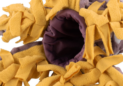 Flamingo Sniffing Carpet Puppy Squid – Interactive Rustling Octopus Enrichment Toy, 47cm