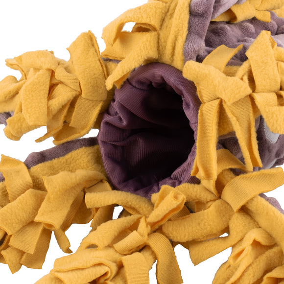 Flamingo Sniffing Carpet Puppy Squid – Interactive Rustling Octopus Enrichment Toy, 47cm