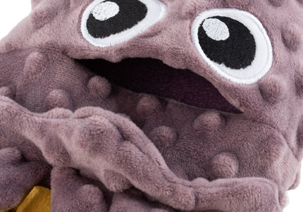 Flamingo Sniffing Carpet Puppy Squid – Interactive Rustling Octopus Enrichment Toy, 47cm