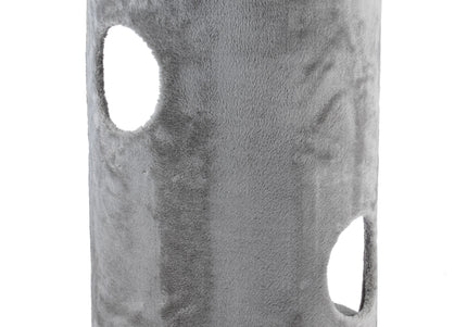 Cat&Rina Elegance Mini Cat Tower – Grey, 58cm Height, Integrated Scratching Post