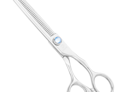 Jargem 6.5" Thinning Blenders – Single-Sided Shears with Decorative Screw, 45 Teeth