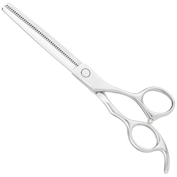 Jargem 6.5" Thinning Blenders – Single-Sided Shears with Decorative Screw, 45 Teeth