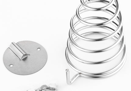 Activ Dryer Holder FX64 – Wall-Mounted Chrome-Plated Steel Hand Dryer Bracket, Durable Design