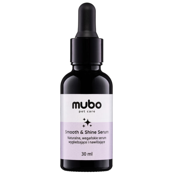 Mubo Smooth & Shine Serum 30ml – Natural Moisturizing Formula for Silky, Shiny Fur