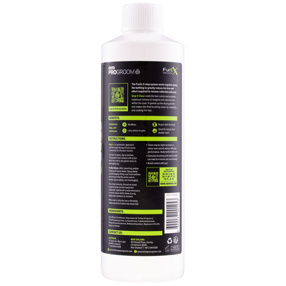 ProGroom FurEx Close Finishing Spray Step 3 500ml – Fast-Acting Undercoat Removal Formula