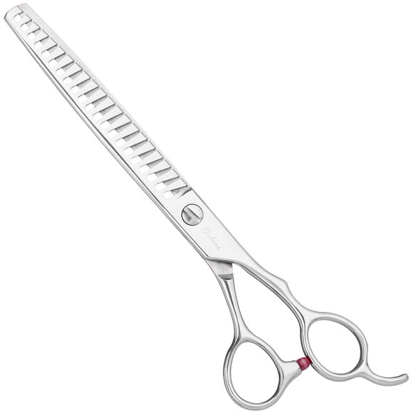 Geib Gator Chunker Thinning Shears – Japanese Stainless Steel, 7.5", 21 Teeth, Precision Cutting