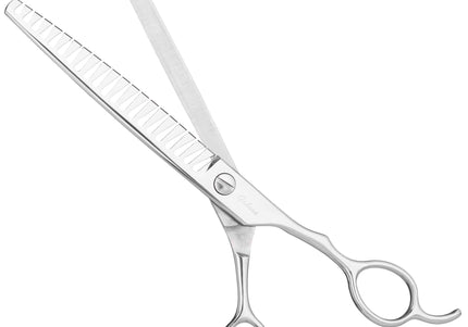 Geib Gator Chunker Thinning Shears – Japanese Stainless Steel, 7.5", 21 Teeth, Precision Cutting
