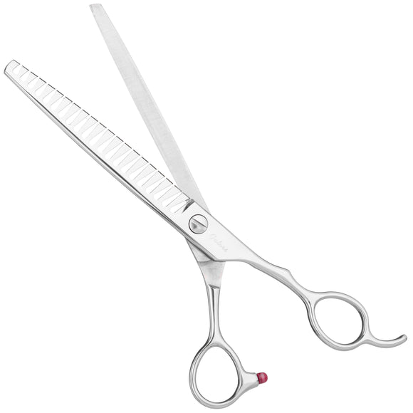 Geib Gator Chunker Thinning Shears – Japanese Stainless Steel, 7.5", 21 Teeth, Precision Cutting