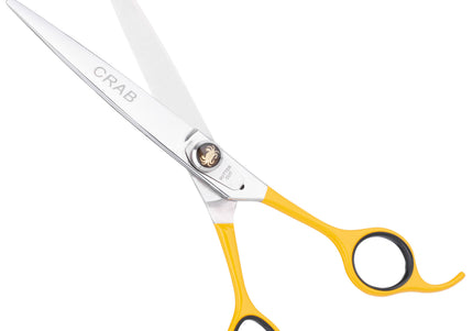 Geib Crab Straight Grooming Scissors 7.5" – Precision Micro-Bevel Blade, Level 1 Quality