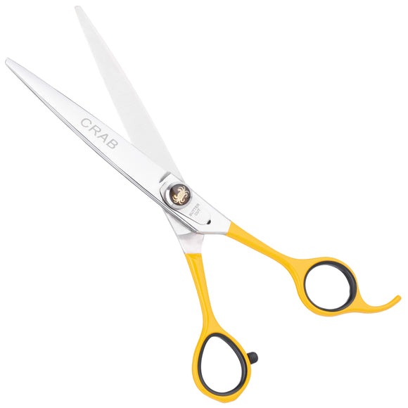 Geib Crab Straight Grooming Scissors 7.5" – Precision Micro-Bevel Blade, Level 1 Quality